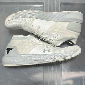 Under Armor Project Rock Hovr V2 White